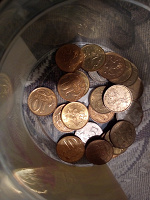 Отдается в дар 10- копеечные монеты современные