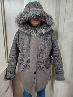 Отдается в дар Куртка зимняя размер 62-64