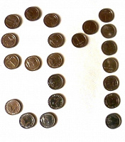 Отдается в дар Монеты 1 руб. 1991