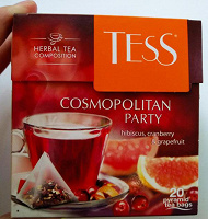 Отдается в дар чай фирмы Tess «Гибискус с клюквой и ароматом грейпфрута»
