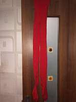 Отдается в дар Колготки новые красные р 40-42