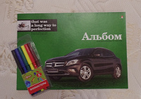 Отдается в дар Альбом и фломастеры