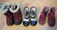 Отдается в дар Демисезонная и зимняя обувь для девочки 23 размер