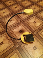 Отдается в дар Лампа настольная светодиодная ИКЕА на солнечной батарее и аккумуляторах