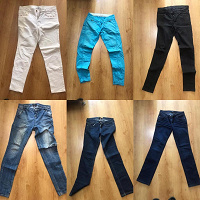 Отдается в дар джинсы и брюки размер М