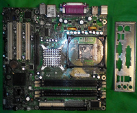 Отдается в дар Материнская плата INTEL DESKTOP BOARD D865GLC