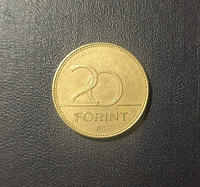 Отдается в дар 20 форинтов Венгрии