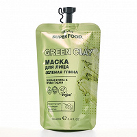 Отдается в дар Super Food — Маска для лица Зеленая глина.