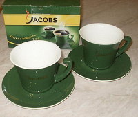 Отдается в дар Кофейная пара Jacobs
