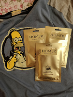 Отдается в дар Тканевые маски для лица Homer