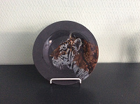 Отдается в дар Декоративная тарелка «Тигр»