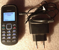 Кнопочный сотовый телефон «Nokia 1280» б/у