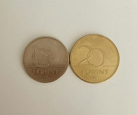 Отдается в дар 20 форинтов Венгрии