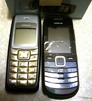 Отдается в дар Два телефона Nokia: 1112 и 1661-2