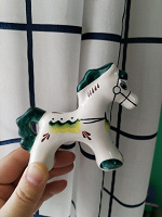 Отдается в дар Фигурка фарфор народная игрушка лошадка лошадь