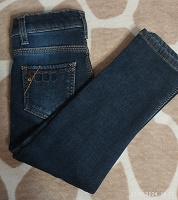 Отдается в дар Утеплённые детские джинсы на 3-4 года