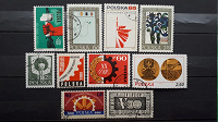 Отдается в дар Десяток почтовых марок Польши.