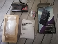 Отдается в дар Кассетный диктофон Sony M 729 V