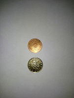 Отдается в дар две монетки (Австрия и Чехия)