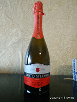 Отдается в дар Игристое вино Santo Stefano Vacanze Romane.