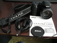 Отдается в дар Цифровой фотоаппарат Nikon Coolpix L810 на запчасти