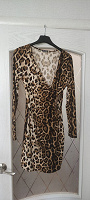 Отдается в дар Леопардовое платье 46 размер