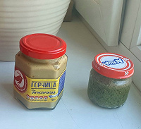 Отдается в дар Горчица и аджика