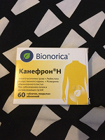 Отдается в дар Bionorica — канефрон Н