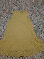 Отдается в дар платье сарафан желтое 42-44