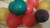 Отдается в дар Мячики (шарики) для сухого бассейна