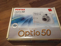 Отдается в дар фотоаппарат pentax optio50