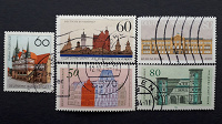 Отдается в дар Дома и здания на почтовых марках Германии.