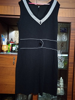 Отдается в дар Черное платье 52 — 54 размер, евро 48