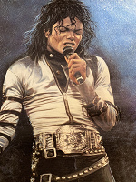 Отдается в дар Плакат Майкла Джексона, 50х70