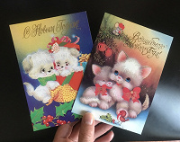 Отдается в дар Открытки Paletti Hallmark