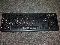 Отдается в дар Б/У клавиатура Logitech K120