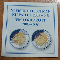 Отдается в дар Сертификат от монеты Финляндии.