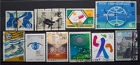 Отдается в дар Япония. 10 разных почтовых марок.