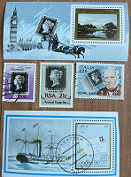 Отдается в дар Почтовые марки тематические