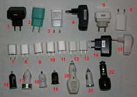 Отдается в дар Зарядные устройства с портом USB — сетевые и автомобильные