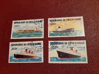 Отдается в дар Почтовые марки Кот-д'Ивуар и Польши