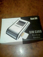 Отдается в дар Устройство для резервного копирования содержимого SIM-карты. Без батарейки.