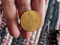 Отдается в дар Сувенирная монета из Макдональдса