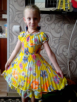 Отдается в дар Летнее платье на девочку. От 3 до 6 лет.