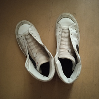Отдается в дар Кожаные кроссовки Nike