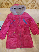 Отдается в дар Зимняя куртка для девочки на 9-12 лет