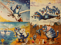 Отдается в дар Коты Рины Зенюк на открытках