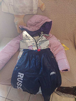 Отдается в дар Тёплая зимняя куртка на девочку 6 лет