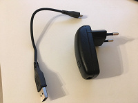 Отдается в дар Блок питания + короткий USB-microUSB кабель