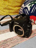 Отдается в дар Фотоаппарат зеркальный Canon EOS 350D body